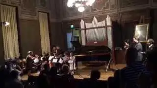 Emmie (5) competes in Italy and won 1st Place at Piano Talant International Competition