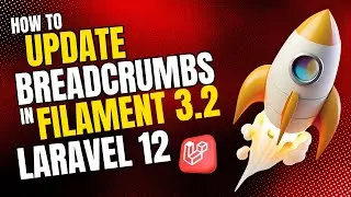 How to update Breadcrumbs in Filament 3.2 Laravel 12