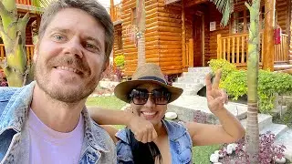 PERU. We celebrate Liset's birthday in the German village of OXOPAMPA. Evening tour to WATERFALLS.