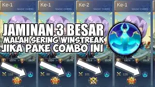 COMBO INI KUAT BANGET DI MYTHIC, CARA MAIN LING SKILL 3 TERBARU - MAGIC CHESS MOBILE LEGENDS