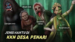 Types of Ghosts in the KKN Film Dancing Village & Their Illustrations | Badarawuhi, Mbah Dok, Gen...