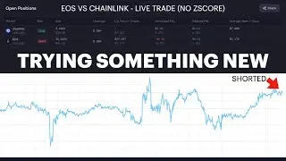 Going Short on EOS and Long on LINK with new Strategy Test