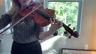 B Harmonic Minor Scale Viola Tutorial