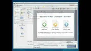 How to convert PDF to DOCX using AVS Document Converter?