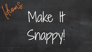 Make It Snappy! Идиомы 