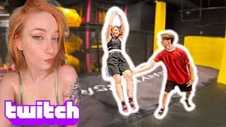 INSEGNO PARKOUR Ad Una STREAMER ! 😁 (FAILS ESTREMI !)