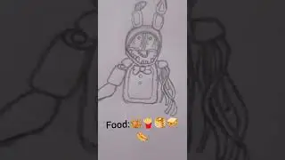 Part 4: drawing random FNaF characters cuz I'm bored - Withered Bonnie