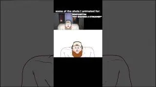 some shots I animated for the new meatcanyon caseoh toon :)