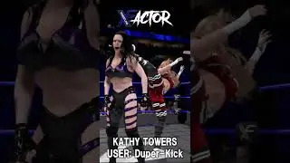 WWE 2K24 CAW Teaser: Kathy Towers #caw #cawshowcase #wrestling #wwe2k24caw caws #wwe2k23cawuniverse