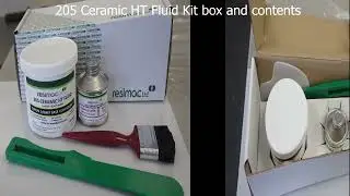 RESIMETAL 205 Ceramic HT Fluid Mixing and Application
