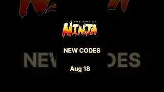 Time of ninja new codes (Aug 18) #timeofninja #timeofninjacodes #naruto #robloxcodes #anime