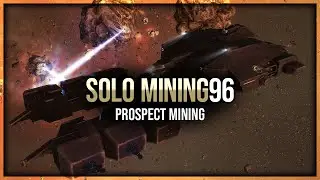 Eve Online - Prospect Mining & Moving Ships - Solo Mining - Episode 96