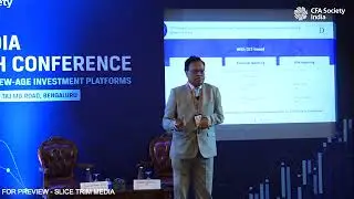 CEO Shailesh Dhuri at India CFA Fintech Conference
