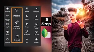 Snapseed 3 Step - Background Change - Best Color Editing | Cb Editing