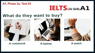 IELTS Life Skills A1 Listening Test 24 ►  New 2025 🇬🇧