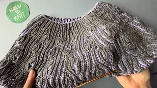 🧶✨ Секреты Бриошь: Как Сделать Убавки и Прибавки в Кокетке