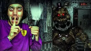 SOBREVIVI UNA NOCHE ATRAPADO CON ANIMATRONICOS