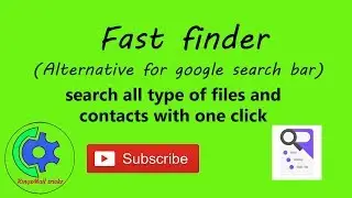 Fast finder .... alternative for google search bar..... For all file formats