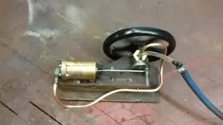 Homemade steam engine