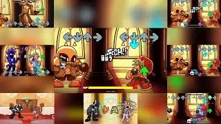 Friday Night Funkin' (vs. Sans) - Sansantional but it's a COVER MASH-UP [#36]