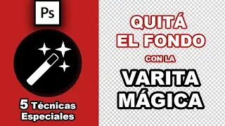 ▶ How to Remove the Background from an Image in Photoshop 2021 with the MAGIC WAND ✨ [Ultimate Tu...