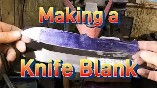 How to make a Bushcraft Knife blank by Jacklore