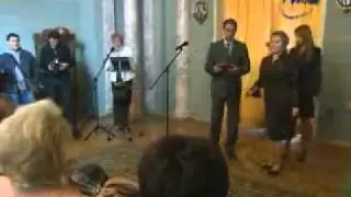 Вручение Владу Галкину звания Заслуженного артиста РФ