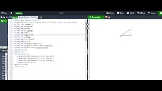 How to draw right triangle in latex software by using tikz|insert the right triangle|latex software