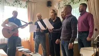 Падал снег (под гитару)