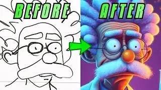 Transform Sketches to Masterpieces - AI Art Hack 🤖💥