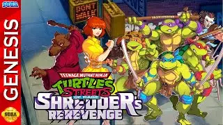 Teenage Mutant Ninja Turtles: Shredder's Re-Revenge - Hack of Streets of Rage 2 [Sega Genesis]