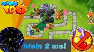ich spiele das 2 mal den Schimpansen Modus in BTD 6