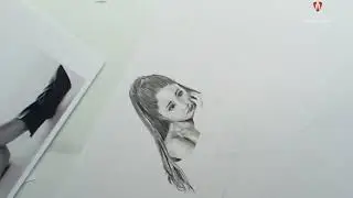 Good old Days -Pencil drawing quicky of Ariana Grande  Pt.2