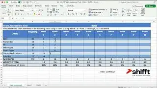 Team Assessment Instructions