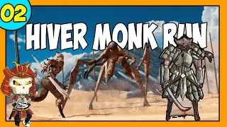 The Swamp of Doom and Spiders | KENSHI Modded - Hiver Monk Challenge | 02 |