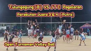 Tulungagung B Vs Jtc Pagelaran Perebutan Juara 3 & 4 Putra #turnamen #bolavoli #voli