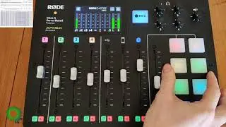 Активация пэдов на переключение сцен Rodecaster Pro в obs studio с помощью midi midikey2key
