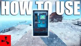 How to place vending machines in rust! (Drone available)