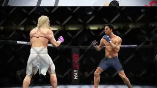 UFC 4 | Jet Li vs. Kiki Passo (HOT MODEL) | EA Sports UFC 4