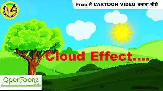 MIND BLOWING Cloud Effect | timecode, brush flow & particles: explore advanced opentoonz effects