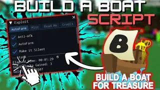 *NEW* Build A Boat For Treasure Script (PASTEBIN 2025) ( AUTO BUILD , INF GOLD, AUTOFARM, FLY)