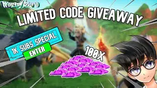 WORLD ZERO LIMITED TIME CODE | 1K Subscriber Special Part 1