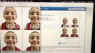 HOW TO MAKE Passport size picture at home - FREE