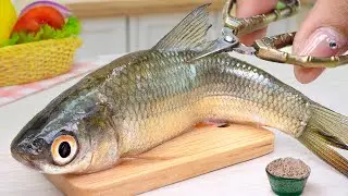 Most Satisfying Miniature Food Compilation - Miniature Cooking Fish Recipe Idea by Mini Yummy