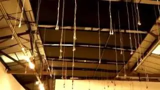 Earphones, music installation by Ian Costabile