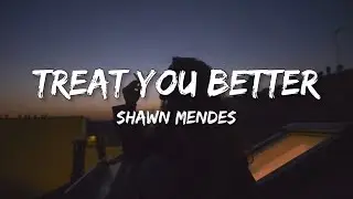 Shawn Mendes - Treat You Better (Lyrics)