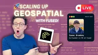 Build, scale, and ship geospatial workflows of any size with Fused
