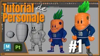 Modela un personaje 3D desde Cero #1 | Karrot Master