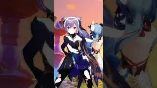 【4K / Genshin Impact MMD】Keqing Ganyu/The Magic Bomb / 