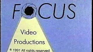 [VHS 60fps] Focus Video Productions logo (1991)